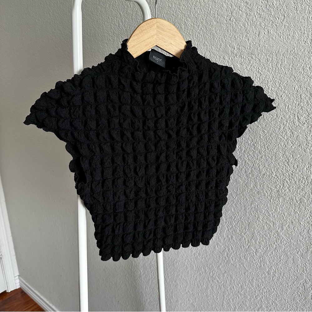 Bubble Crop Blouse